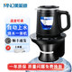 美能迪（MND）自動(dòng)上水電熱水壺一體機桶裝水燒水壺電水壺帶加熱抽水器煮茶泡茶大桶純凈水底上水燒水器 1L 全自動(dòng)底上水+防燙玻璃壺+智能底座