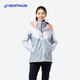 迪卡儂（DECATHLON）防風(fēng)衣女保暖夾克防風(fēng)外套戶外服裝秋帆船沖鋒衣女 SAILING100 【女】灰色拼色(偏大一碼) S