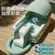 藍(lán)小魚充氣游泳池小孩大型戶外家用兒童加厚滑梯家庭大人嬰兒寶寶戲水桶 2.6米長+遮陽棚+滑梯+充氣泵泳圈+海洋球+水槍