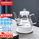 金灶（KAMJOVE） 電熱水壺?zé)畨乩∈侥蜔岵Ａщ姴锠t電茶壺 家用0.8升自動斷電煮水壺電水壺T-717 【一鍵煮水 快速沸騰】 0.8L