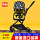 思倪噠（sleda）德國(guó)本土品牌雙向嬰兒車(chē)輕便折疊可坐躺避震360旋轉(zhuǎn)換向嬰兒推車(chē) 日光閃滿天星A20 德國(guó)進(jìn)口車(chē)型