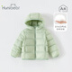 歡喜小熊 兒童羽絨服上衣冬季加厚長(cháng)袖嬰兒冬天上衣寶寶秋冬衣服 薄荷綠 100 (建議2-3歲身高90-100cm)