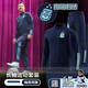 凱日虎（KAIRIHU） 足球訓練服長(cháng)袖德國足球服套裝男比賽隊服秋冬阿根廷球衣跑步服 972阿根廷三星寶藍-帶隊徽 2XL碼(175-180)cm