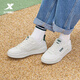 特步（XTEP）【門(mén)店同款】無(wú)界板鞋女2024春季新款運動(dòng)鞋女士潮流休閑鞋女鞋 帆白 36