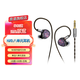 原道NX8耳機(jī)入耳式八單元一圈一壓電六動(dòng)鐵八單元混合HiFi音質(zhì)原道有線(xiàn)耳機(jī) NX8  4.4mm平衡版