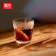 富光冰川杯玻璃杯子酒杯女生高顏值水杯家用套裝飲料咖啡杯ins風(fēng) 冰川杯 300ml
