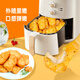 春雪食品（SPRINGSNOW）  黑椒雞塊1kg  黑椒味唐揚雞塊漢堡西餐油炸冷凍食品雞排雞米花