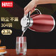 助家樂（HPMILY）保溫壺304不銹鋼家用防塵嘴暖瓶防倒不漏水熱水瓶保溫暖壺大容量 防漏防塵保溫壺2.3L