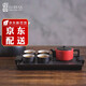 陸寶臺灣陸寶 龍啟壺茶禮 家用功夫茶具陶瓷套裝 中式風(fēng)格一壺四杯 茶盤(pán)茶具7件【1茶盤(pán)1壺4杯1球】