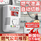 凌防（LFang）燃氣報警器切斷閥天然氣報警器家用燃氣泄露自動切斷聯動電磁閥 【天然氣用】報警器+4分直通銅閥