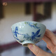 百弘 釉下五彩楊柳飛燕品茗杯 景德鎮茶具手繪陶瓷茶杯手工主人杯單杯
