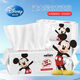 迪士尼（Disney）米奇潔面巾一次性洗臉巾加厚擦臉洗面卸妝棉柔巾珍珠紋抽取式紙巾 米奇洗臉巾120g 20*20CM 4包