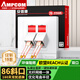 安普康（AMPCOM）雙口86型光纖適配器面板 SC FC單工LC雙工電信級單多模光纖跳線光纜尾纖耦合器法蘭插座 AM86L02