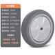 順和（shunhe）手推車(chē)5寸車(chē)輪塑料平板車(chē)萬(wàn)向輪手推車(chē)輪搬運車(chē)輪子手拉拖車(chē)輪 5寸輕型橡膠單輪85x75