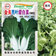 揭美甜脆好吃小白菜種子 高產(chǎn)耐熱易種四季菜籽蔬菜種子園藝基地種植 金美黑葉甜白菜種子 原裝20克