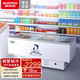 澳柯瑪（AUCMA）商用島柜大容量冷柜冰箱冷凍展示柜零下18℃低溫速凍保鮮玻璃雪糕臥式T型島柜 566升2.0米/IHF-D2010P-XJ