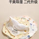 嬰兒圍嘴春夏加厚寶寶防吐奶口水巾純棉防水新生兒飯兜圍兜BB1 貝卡紅柿兔-3條裝