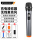 山水（SANSUI）U3無線麥克風(fēng)萬能話筒家庭KTV唱歌演講舞臺(tái)K歌會(huì)議音箱音響功放車載通用充電接收器
