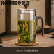 如贊（Ruzan）高硼硅大容量玻璃杯1000ml大號(hào)泡茶杯個(gè)人專用辦公室男士喝水杯子 1000ml 大容量加厚木把茶杯