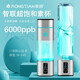 榮田（RONGTIAN）6000ppb超飽和水素杯富氫水杯日本spe氫氧分離富氧電解富氫水素機(jī) 太空銀（明星單品）禮盒裝300ml