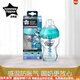 湯美星（Tommee Tippee）【英國品牌】湯美星感溫防脹氣玻璃奶瓶耐高溫新生寬口原裝 250毫升
