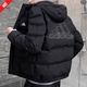 阿迪達(dá)斯（adidas）官方旗店羽絨服男 冬季新款跑步訓(xùn)練運(yùn)動服防風(fēng)保暖夾克外套 IZ4883-黑色連帽/含絨量70% M