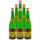 太白蒙砂太白酒綠瓶鳳香型白酒 52度 500mL 6瓶 黃標
