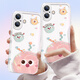 XP適用蘋(píng)果16手機(jī)殼鏡頭全包iphone16透明軟保護(hù)套散熱硅超薄膠卡通可愛(ài)女生款防摔高級(jí)感-三只煤球