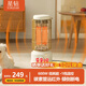 星鉆（Xingzuan） 星鉆鳥籠取暖器家用復古網(wǎng)紅電暖爐烤火爐籠遠紅外碳素烤火器日式小太陽電暖氣 NRK梨花白【1檔600W】