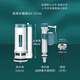 馬桶配件全套按鈕進水閥排水老式上水閥通用水箱抽水器坐便器 適用水箱高24-27cm【全套配件】