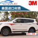 適用于18-24款日產(chǎn)途達(dá)車身拉花 途達(dá)改裝原廠腰線車貼 車身貼畫 腰線+裙擺款式三 3M材質(zhì)