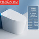 HUIDA新款智能馬桶一體式全自動(dòng)無水壓限制家用坐便器 白色輕智能款座圈加熱離座沖 其他/other