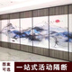 重慶至慶活動(dòng)隔斷酒店活動(dòng)隔斷宴會(huì)廳包廂隔音吊軌推拉移動(dòng)可折疊