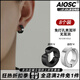 AIOSC耳夾男無(wú)耳洞小眾簡(jiǎn)約黑色耳扣耳骨夾假耳環(huán)男士耳飾女高級感鈦鋼 【2對黑色+2對銀色】8個(gè)裝