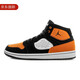 JordanAccess 中幫 復古籃球鞋 GS 黑橙 38.5