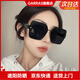 GARRAS太陽(yáng)鏡女士無(wú)框開(kāi)車(chē)小臉?lè )阑琯m墨鏡女時(shí)尚遮陽(yáng)大框大臉顯瘦眼鏡 黑色 護眼+防紫外線(xiàn)