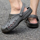 CROCS卡駱馳涼拖鞋 25夏夏新款戶外運(yùn)動鞋透氣涉水鞋沙灘鞋輕便休閑鞋 石墨色-貝雅（建議拍小一碼） 37.5 (230mm)