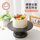 風(fēng)和日麗蛋糕裱花臺轉盤(pán)生日轉臺平穩防滑旋轉盤(pán)家用商用鋁合金烘焙工具 12寸硬膜轉臺MY59503（重2.43kg