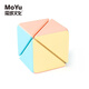 魔域文化教學(xué)魔塔 幼兒園小中大班兒童魔方玩具三角形 適合初學(xué)者入門(mén)學(xué)習 轉角獸魔方（馬卡龍色）