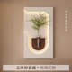 仙陶現代輕奢簡(jiǎn)約水培綠植裝飾畫(huà)壁畫(huà)燈入戶(hù)玄關(guān)背景墻掛畫(huà)新款高端 奶白+咖啡色 整體尺寸70*120cm 【燈光充電款】送充電寶+遙控