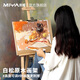 米婭（MIYA）畫架美術(shù)生專用木制畫板畫架素描寫生折疊畫畫支架式油畫架初學(xué)者兒童畫架美術(shù)繪畫架 1.5m白松原木畫架【送螺絲刀】
