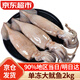 優(yōu)牧冠海捕大魷魚4斤 原條冷凍深海海鮮槍烏賊 單凍魷魚 2kg(凈重)