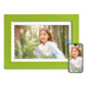 KODAK柯達 840P 數碼相框8.4英寸2K高清電子相冊照片播放器觸摸屏可擺臺掛墻 綠色