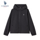 U.S. POLO ASSN.外套男春秋季連帽休閑夾克男士高端戶(hù)外防風(fēng)防水運動(dòng)上衣