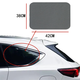 艾可斯（AiKeSi）汽車(chē)貼膜靜電吸附遮陽(yáng)貼膜汽車(chē)側窗車(chē)窗貼靜電吸附遮陽(yáng)貼防曬隔熱 網(wǎng)點(diǎn)小號一對裝（43CM*38CM）