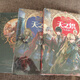 正版舊書 天之熾女武神1.2+天之熾紅龍的歸來(lái)1 全套三冊(cè)