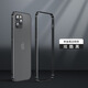 奉希適用apple蘋(píng)果15promax手機(jī)殼鈦金屬色裸機(jī)殼iPhone16pro散熱游戲保護(hù)殼金屬邊框殼13puls鈦合金14 【武士黑】 iPhone 15 Pro Max