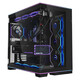LIANLI聯(lián)力包豪斯O11D EVO RGB 黑色 電腦海景房機箱 /無立柱/可調(diào)節(jié)主板位/支持420水冷/反向模式
