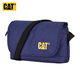 卡特（CAT）斜挎包單肩包輕便郵差包休閑挎包11英寸iPad包潮翻蓋大容藍84512