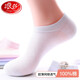 浪莎女士襪子女純棉網(wǎng)眼短襪超薄女士全棉船襪淺口隱形襪子